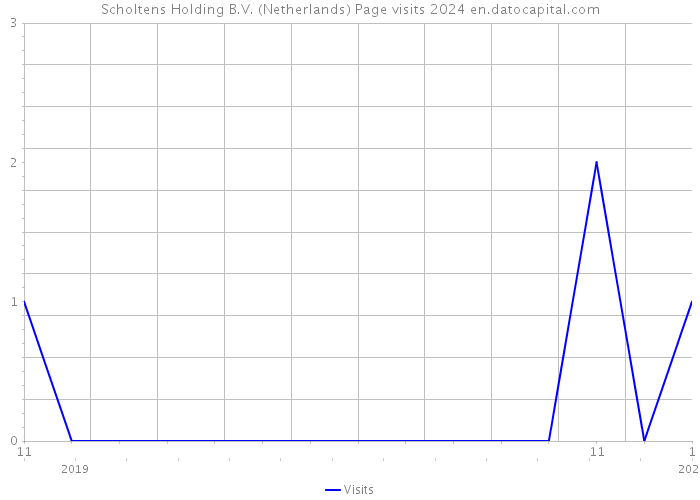 Scholtens Holding B.V. (Netherlands) Page visits 2024 
