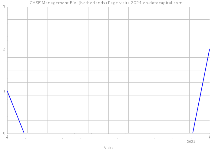 CASE Management B.V. (Netherlands) Page visits 2024 
