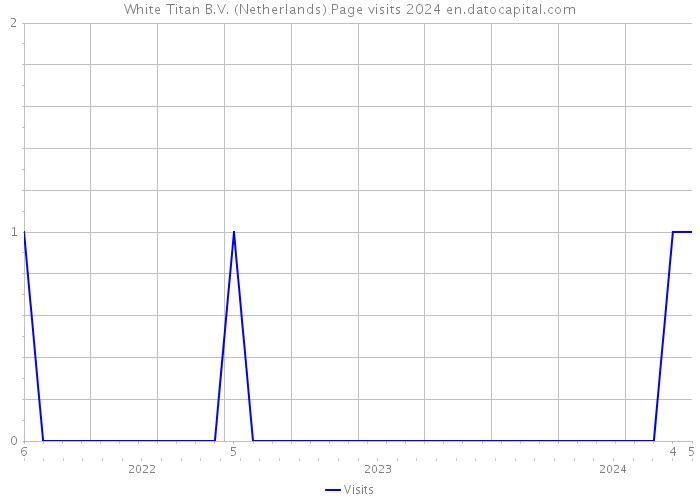 White Titan B.V. (Netherlands) Page visits 2024 