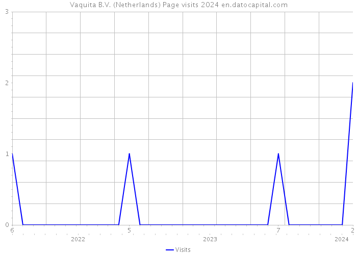 Vaquita B.V. (Netherlands) Page visits 2024 