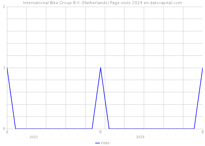 International Bike Group B.V. (Netherlands) Page visits 2024 