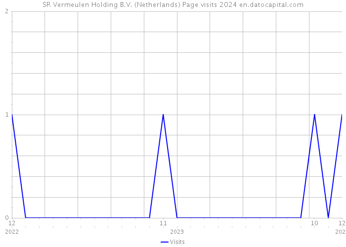 SR Vermeulen Holding B.V. (Netherlands) Page visits 2024 