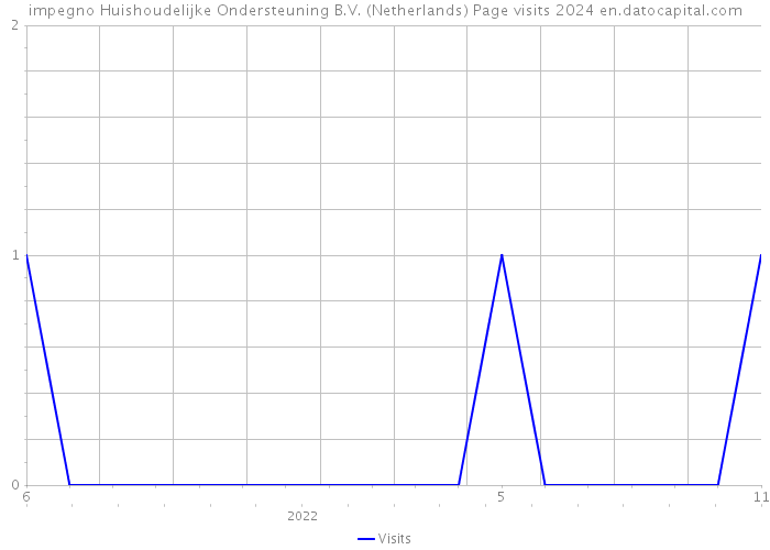 impegno Huishoudelijke Ondersteuning B.V. (Netherlands) Page visits 2024 