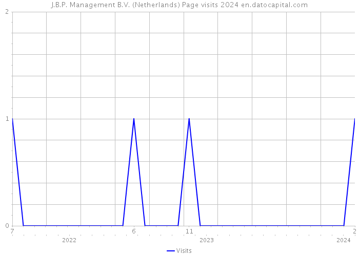 J.B.P. Management B.V. (Netherlands) Page visits 2024 