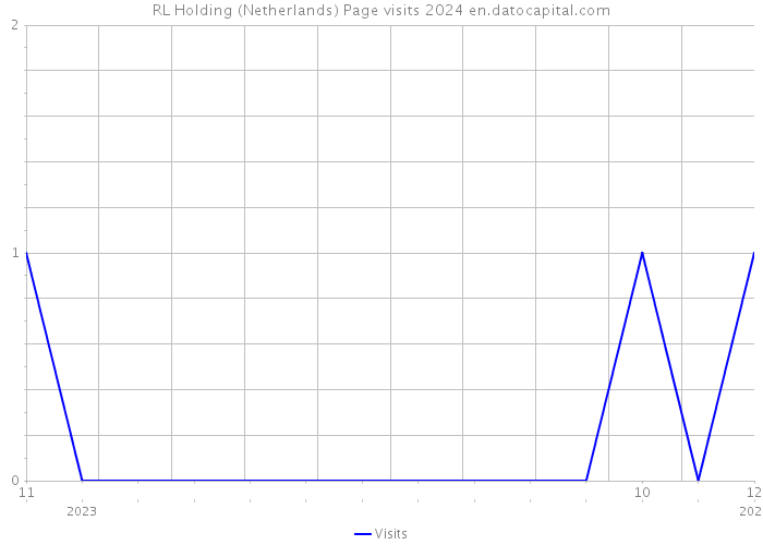 RL Holding (Netherlands) Page visits 2024 