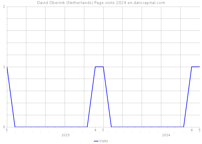 David Oberink (Netherlands) Page visits 2024 