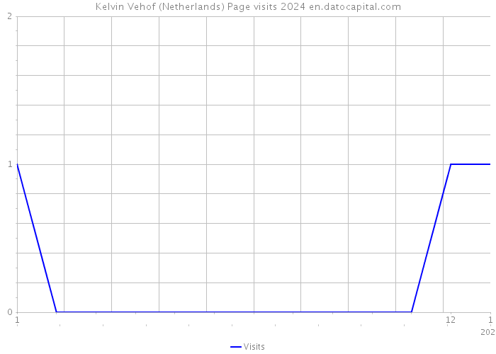 Kelvin Vehof (Netherlands) Page visits 2024 