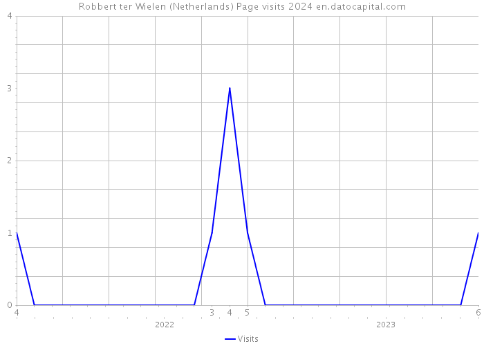 Robbert ter Wielen (Netherlands) Page visits 2024 