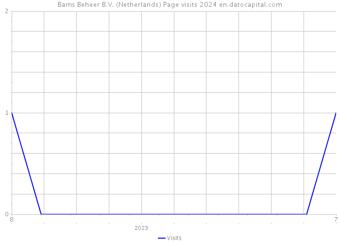 Bams Beheer B.V. (Netherlands) Page visits 2024 