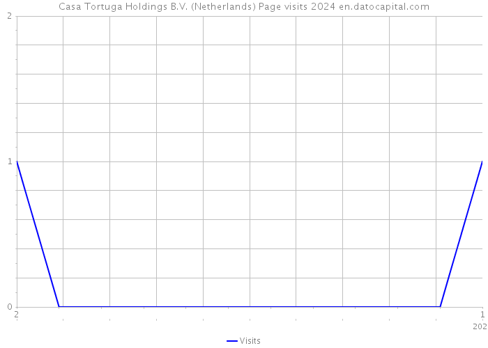 Casa Tortuga Holdings B.V. (Netherlands) Page visits 2024 