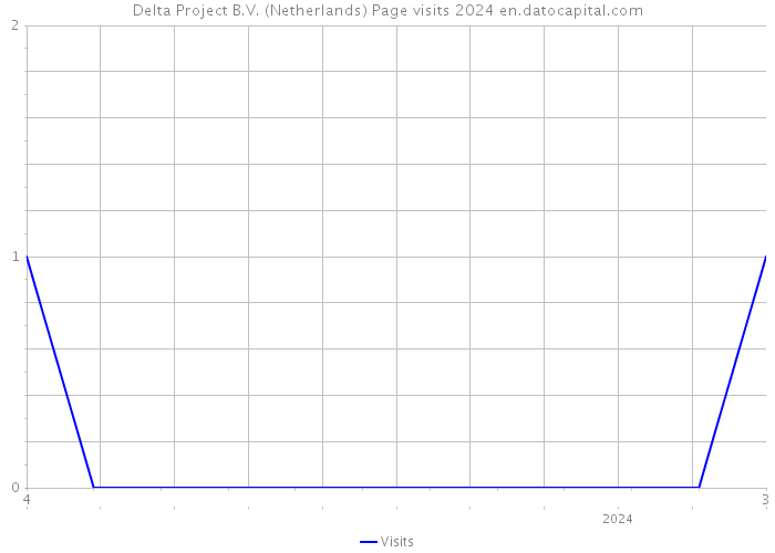 Delta Project B.V. (Netherlands) Page visits 2024 