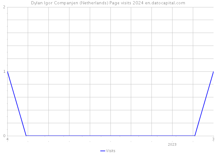 Dylan Igor Companjen (Netherlands) Page visits 2024 