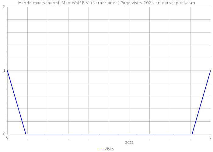 Handelmaatschappij Max Wolf B.V. (Netherlands) Page visits 2024 