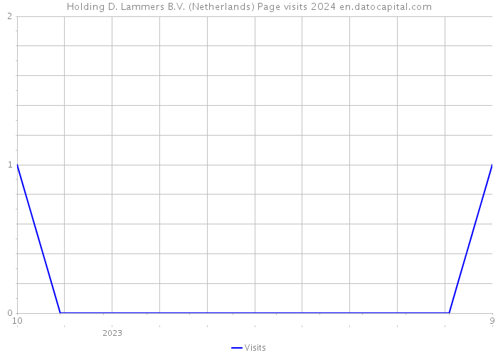 Holding D. Lammers B.V. (Netherlands) Page visits 2024 