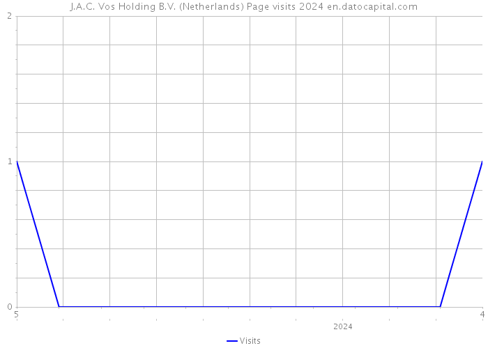 J.A.C. Vos Holding B.V. (Netherlands) Page visits 2024 