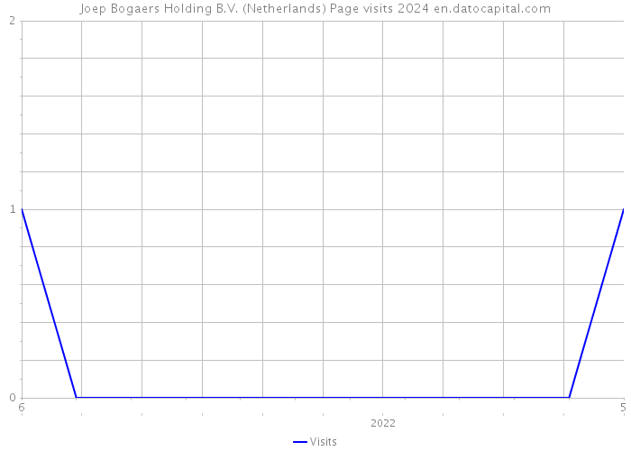 Joep Bogaers Holding B.V. (Netherlands) Page visits 2024 