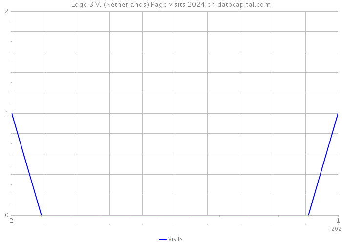 Loge B.V. (Netherlands) Page visits 2024 