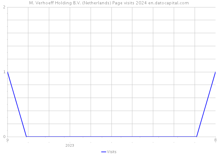 M. Verhoeff Holding B.V. (Netherlands) Page visits 2024 