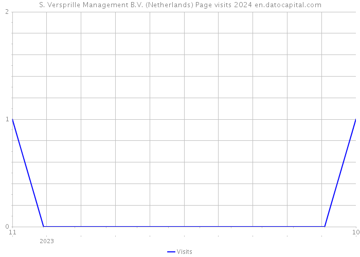 S. Versprille Management B.V. (Netherlands) Page visits 2024 