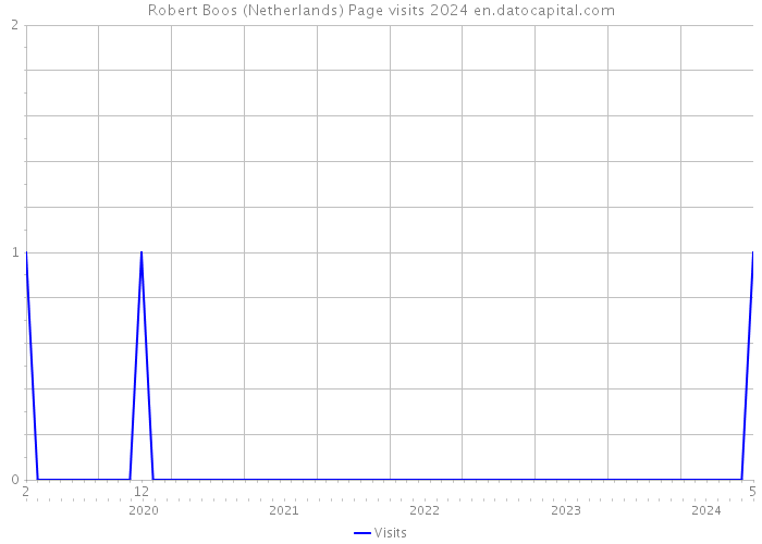 Robert Boos (Netherlands) Page visits 2024 