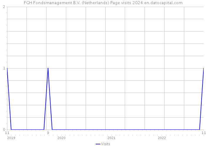 FGH Fondsmanagement B.V. (Netherlands) Page visits 2024 