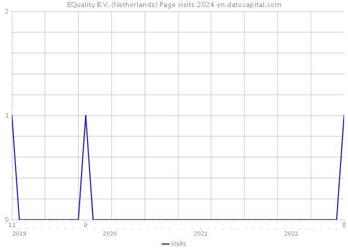EQuality B.V. (Netherlands) Page visits 2024 
