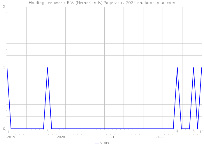 Holding Leeuwerik B.V. (Netherlands) Page visits 2024 