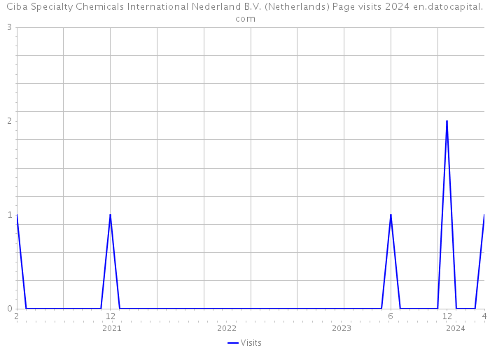 Ciba Specialty Chemicals International Nederland B.V. (Netherlands) Page visits 2024 