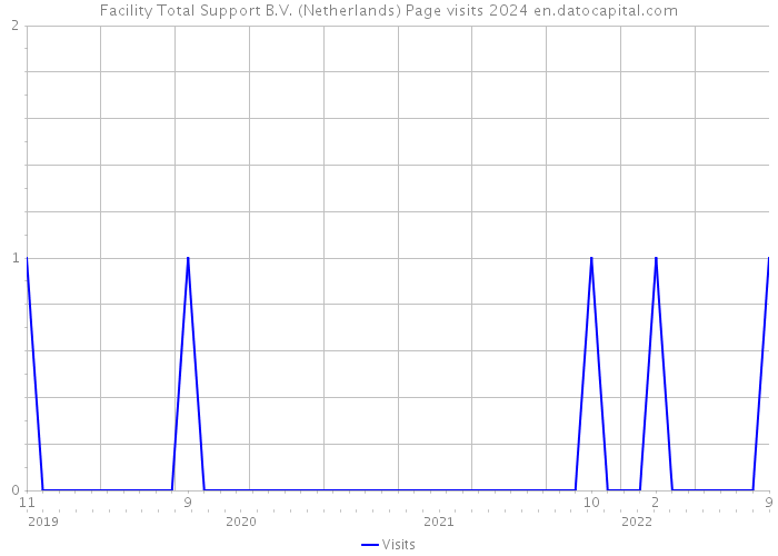 Facility Total Support B.V. (Netherlands) Page visits 2024 