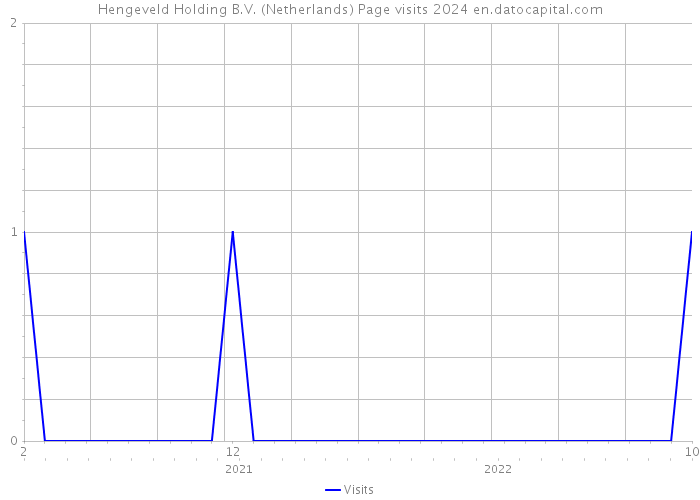 Hengeveld Holding B.V. (Netherlands) Page visits 2024 