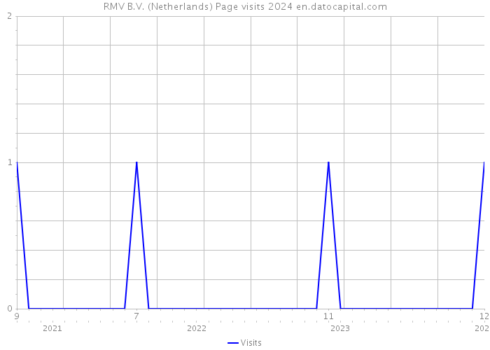 RMV B.V. (Netherlands) Page visits 2024 