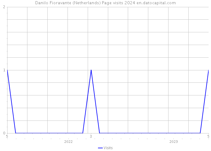 Danilo Fioravante (Netherlands) Page visits 2024 