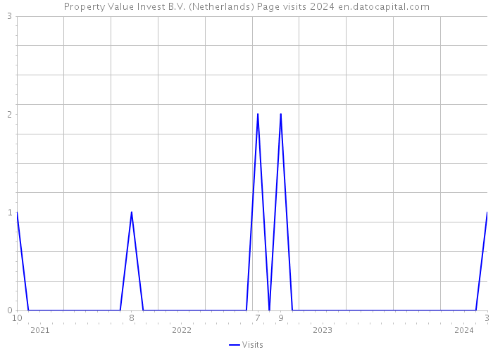 Property Value Invest B.V. (Netherlands) Page visits 2024 