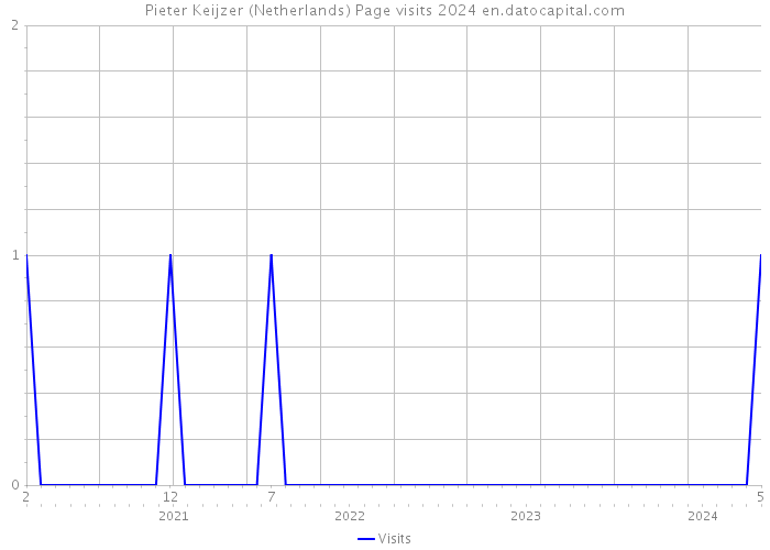 Pieter Keijzer (Netherlands) Page visits 2024 