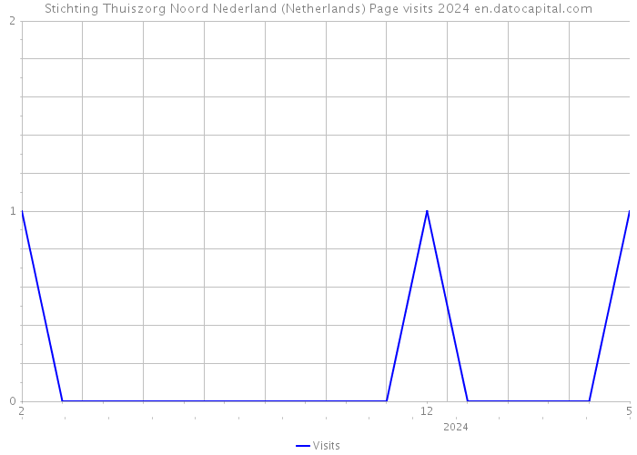 Stichting Thuiszorg Noord Nederland (Netherlands) Page visits 2024 