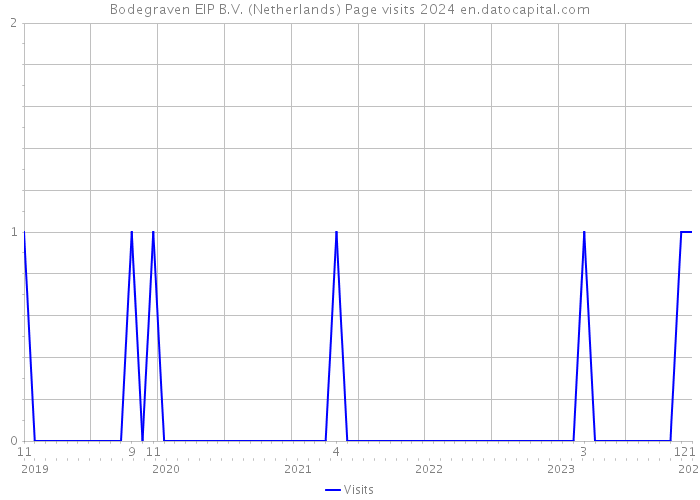 Bodegraven EIP B.V. (Netherlands) Page visits 2024 