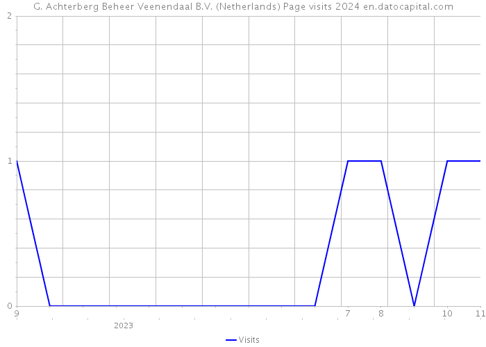 G. Achterberg Beheer Veenendaal B.V. (Netherlands) Page visits 2024 