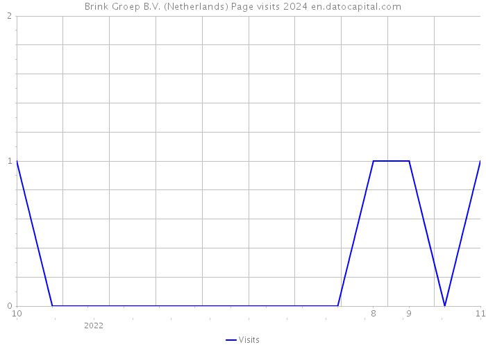 Brink Groep B.V. (Netherlands) Page visits 2024 