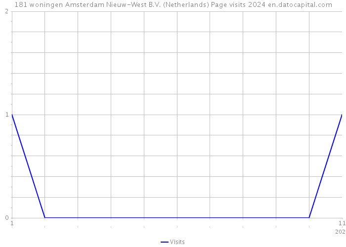 181 woningen Amsterdam Nieuw-West B.V. (Netherlands) Page visits 2024 