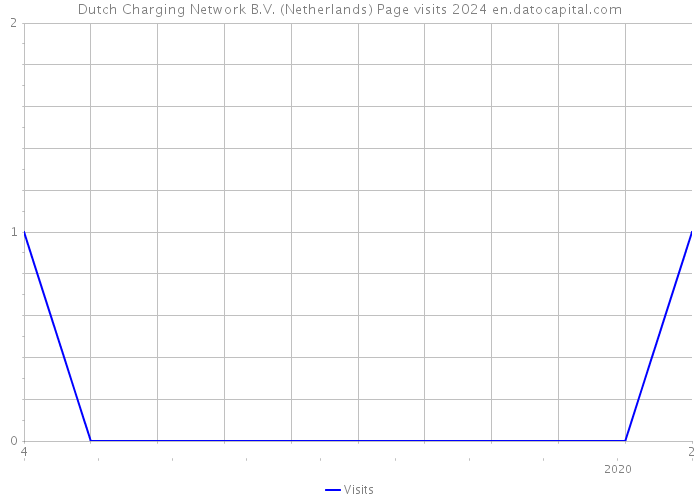 Dutch Charging Network B.V. (Netherlands) Page visits 2024 