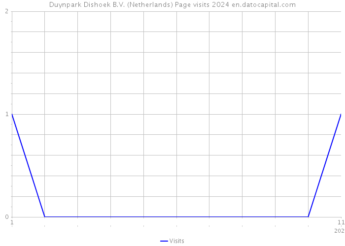Duynpark Dishoek B.V. (Netherlands) Page visits 2024 