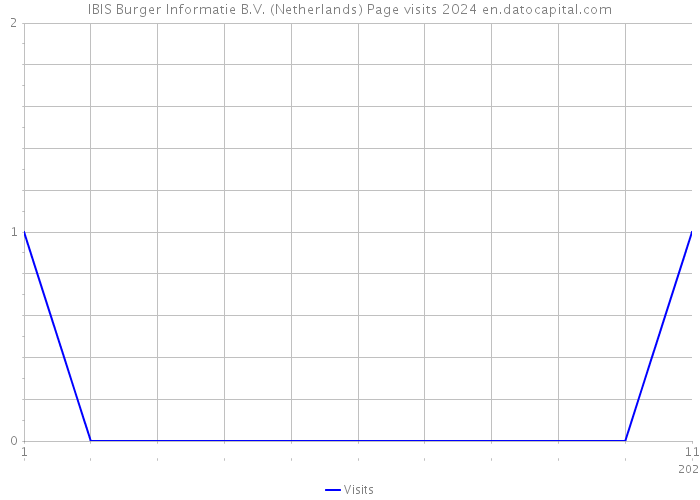 IBIS Burger Informatie B.V. (Netherlands) Page visits 2024 