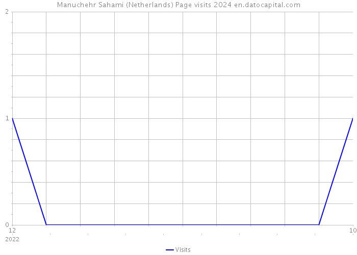 Manuchehr Sahami (Netherlands) Page visits 2024 