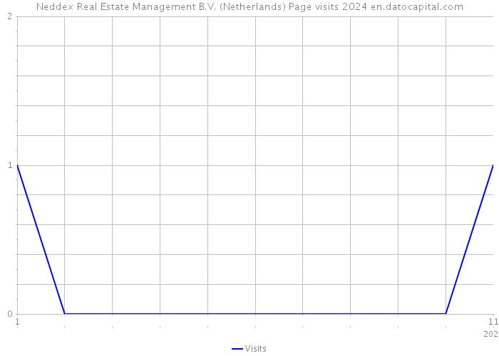Neddex Real Estate Management B.V. (Netherlands) Page visits 2024 
