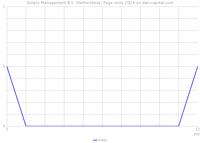 Simple Management B.V. (Netherlands) Page visits 2024 