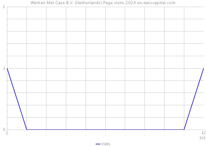 Werken Met Case B.V. (Netherlands) Page visits 2024 