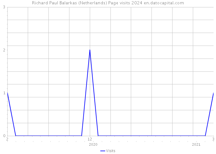 Richard Paul Balarkas (Netherlands) Page visits 2024 