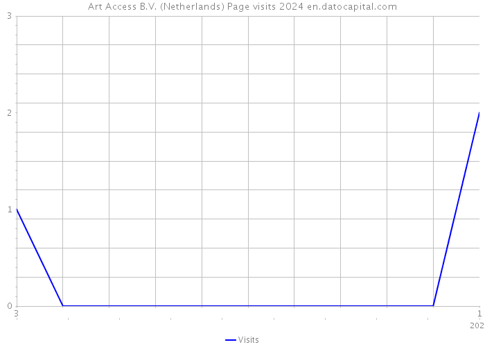 Art Access B.V. (Netherlands) Page visits 2024 