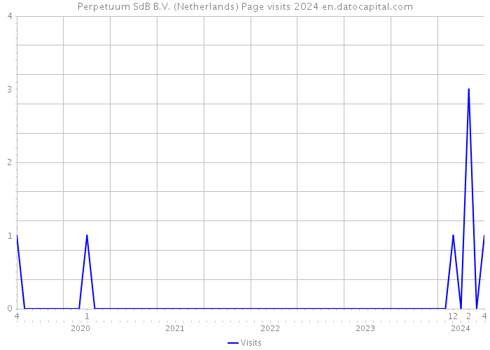Perpetuum SdB B.V. (Netherlands) Page visits 2024 