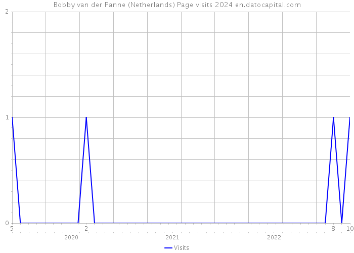 Bobby van der Panne (Netherlands) Page visits 2024 